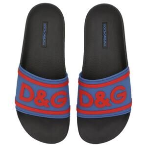 Dolce & Gabbana Rubber Unisex Pool Slides